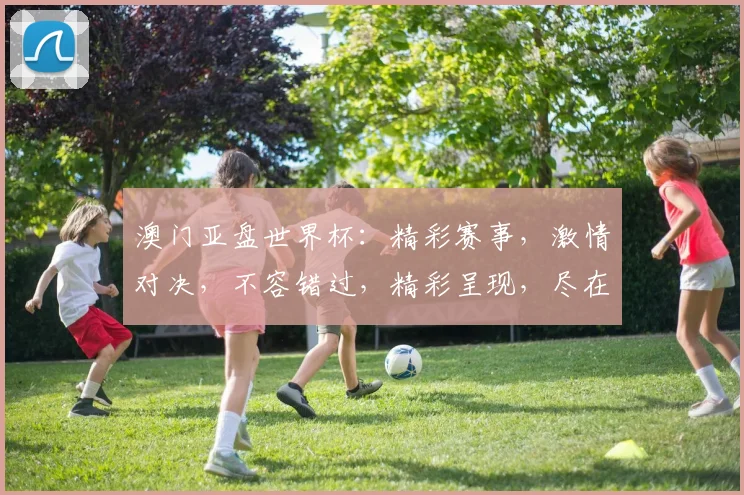 澳门亚盘世界杯：精彩赛事，激情对决，不容错过，精彩呈现，尽在眼底。